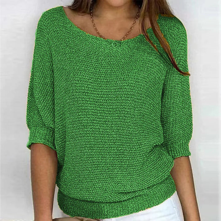 Bianca Ribbed Cuff Knit Top