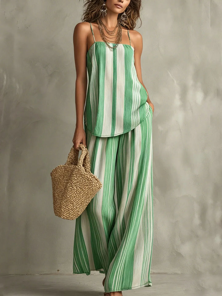 Marina Striped Matching Set
