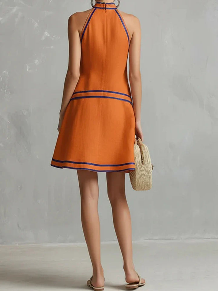 Scarlett Halter Neck Mini Dress