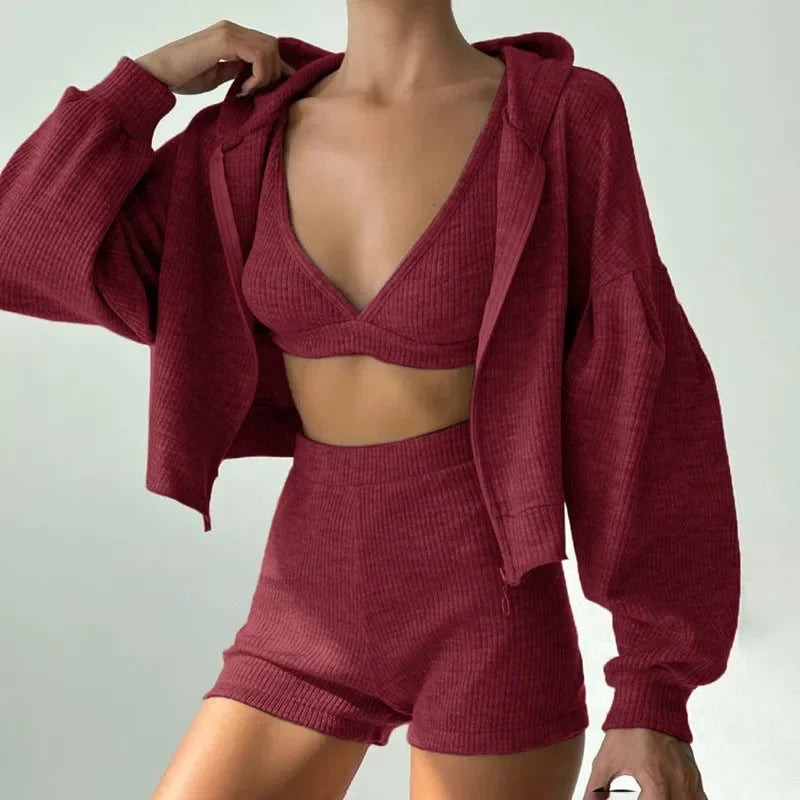 Seraphine Ribbed Knit Set