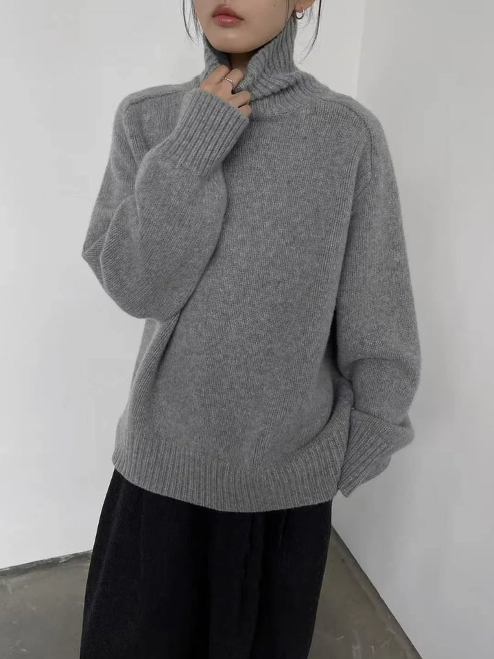 Linnea Turtleneck Wool Sweater