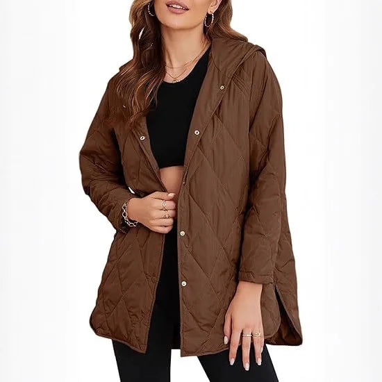 Merritt Quilted Hooded Jacket