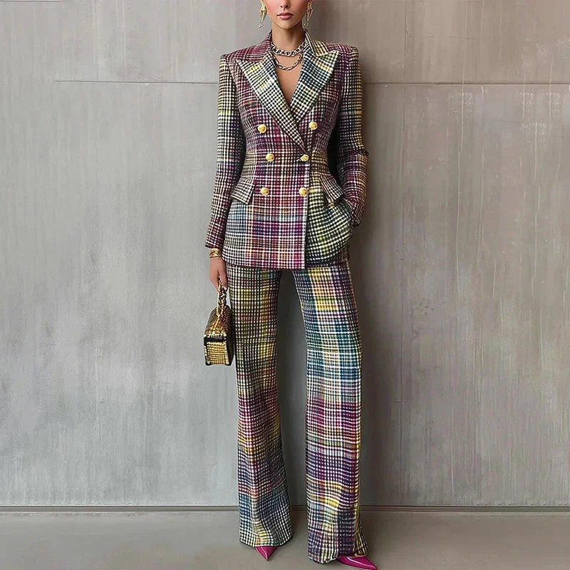 Margeaux Double Breasted Pantsuit