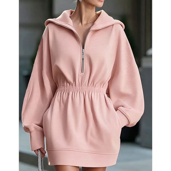 Vanessa Cinched Waist Mini Dress