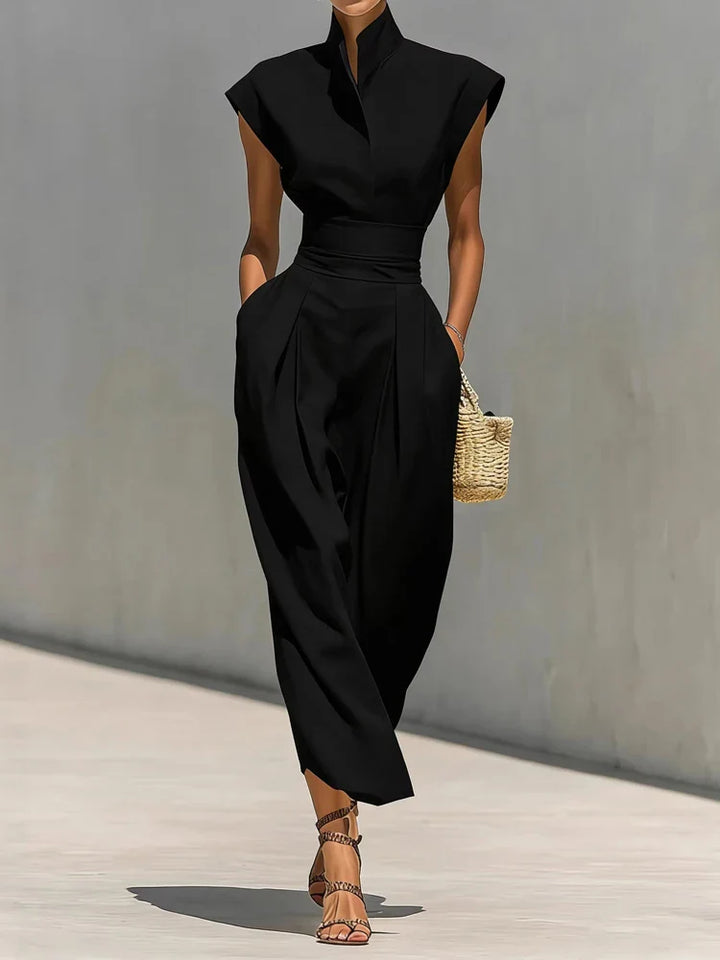 Keltie Structured Midi Dress