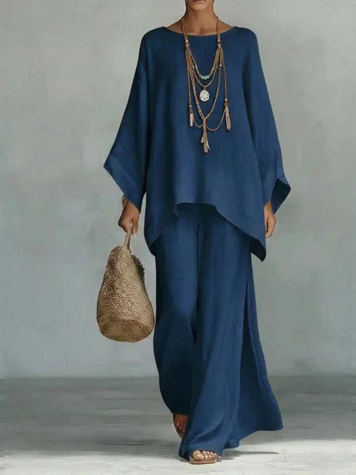 Katherine Linen Two Piece Set