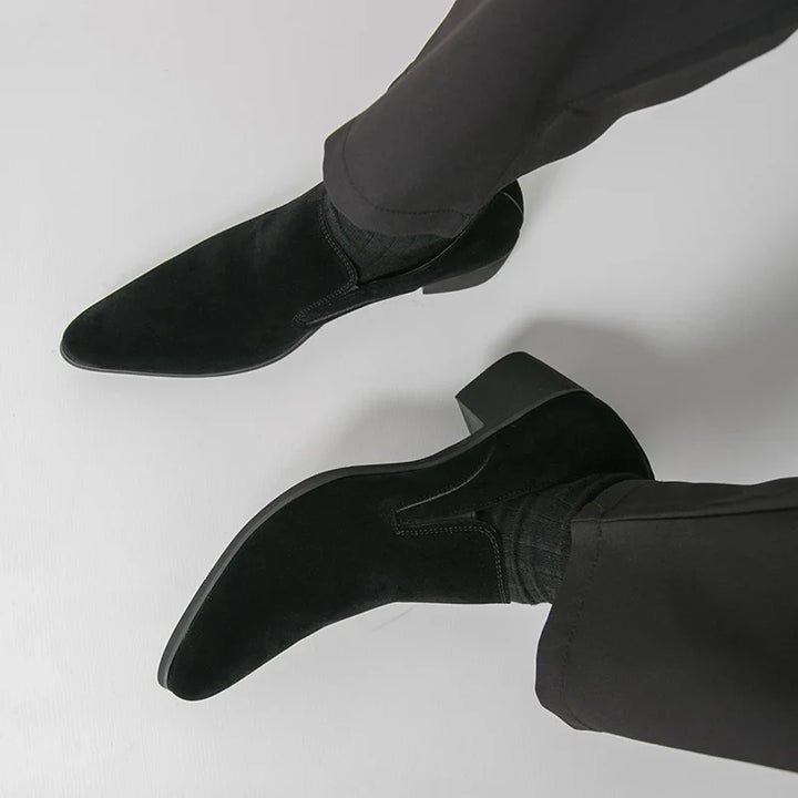 Duncan Suede Dress Loafers