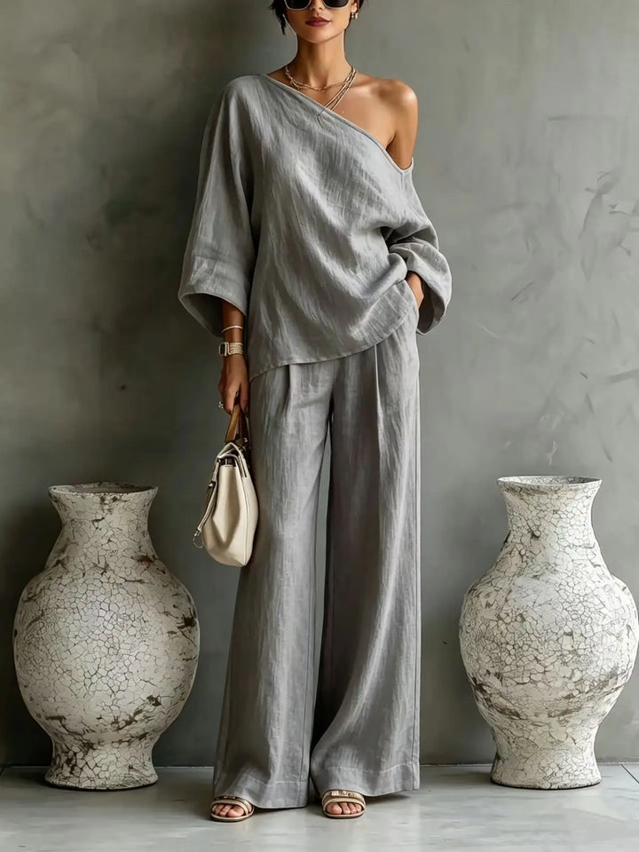 Amara One Shoulder Matching Set