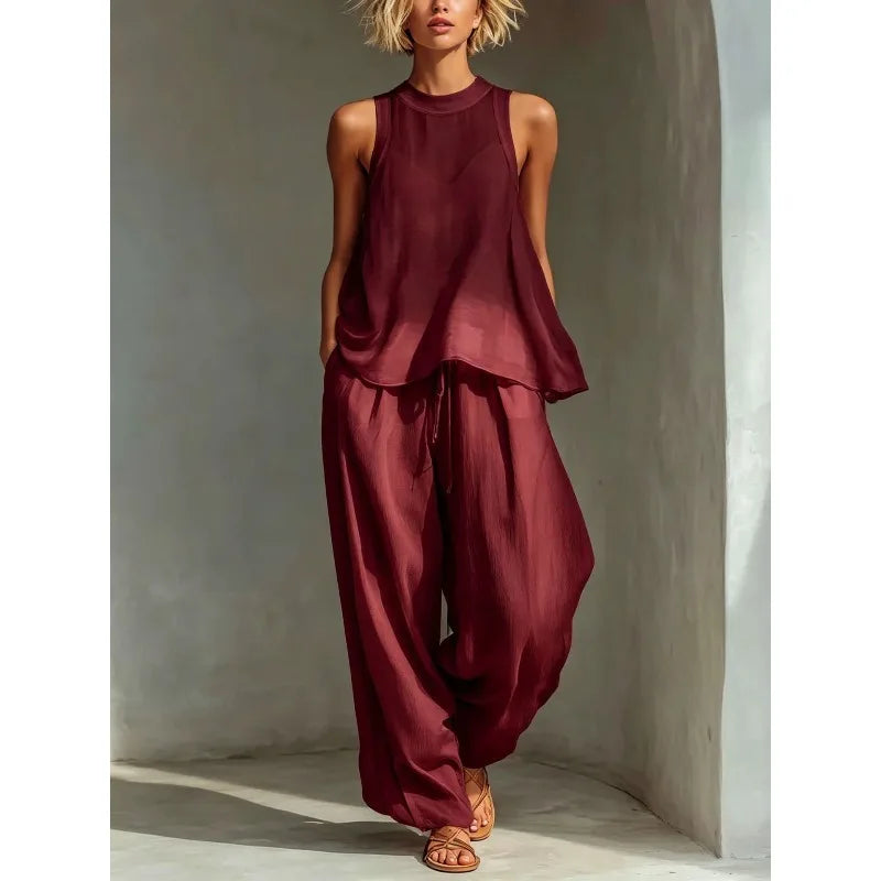 Roman Layered Summer Matching Set