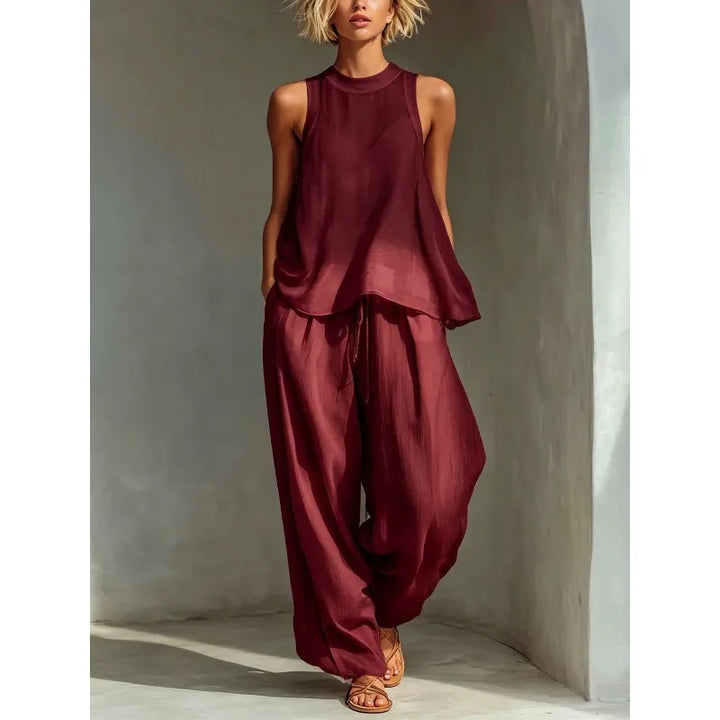 Roman Layered Summer Matching Set