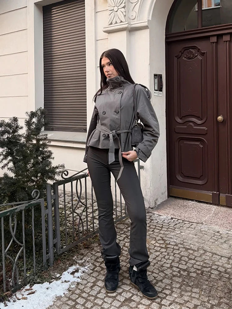 Rosanne Double Breasted Trench
