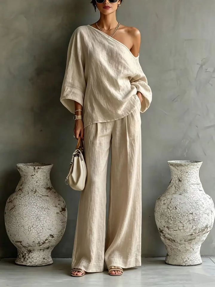 Amara One Shoulder Matching Set