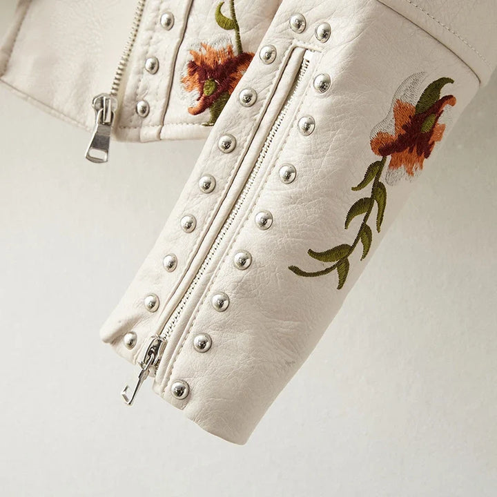 Quinn Studded Leather Jacket
