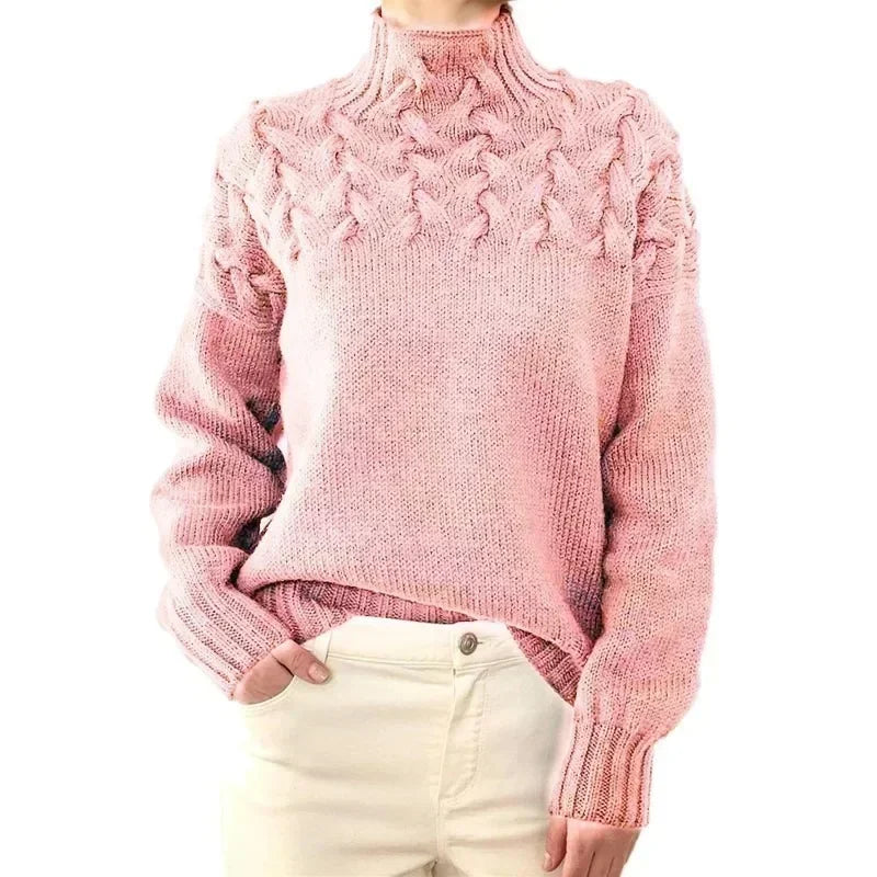 Wren Cable Knit Turtleneck