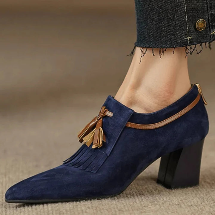 Emmeline Fringe Tassel Pumps