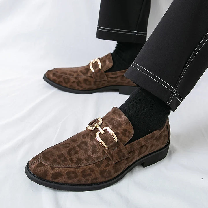 Marsimo Leopard Loafers