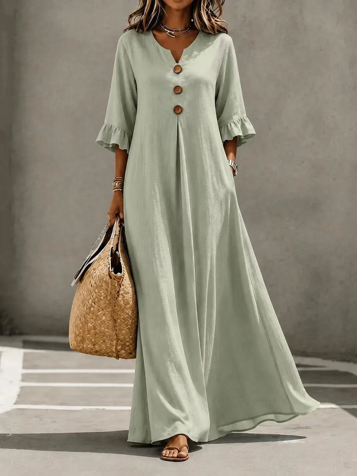 Roselle Relaxed Pocket Maxi Dress