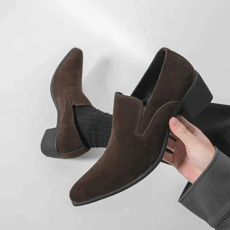 Duncan Suede Dress Loafers