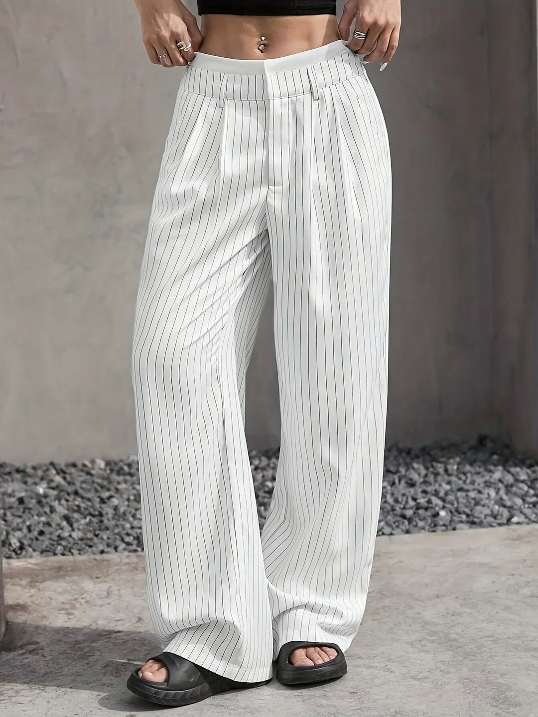 Sutton Classic Striped Pants