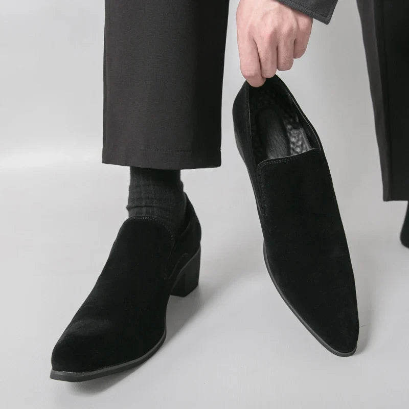 Duncan Suede Dress Loafers