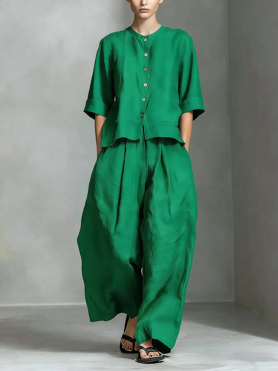 Eliana Linen Matching Set