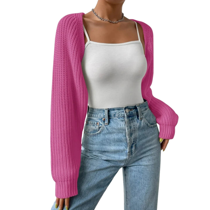 Harlan Ribbed Knit Shrug
