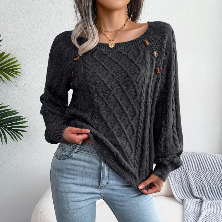 Marielena Square Neck Sweater