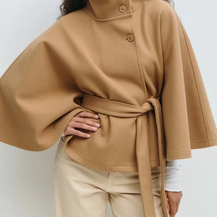 Fenella Belted Cape Jacket