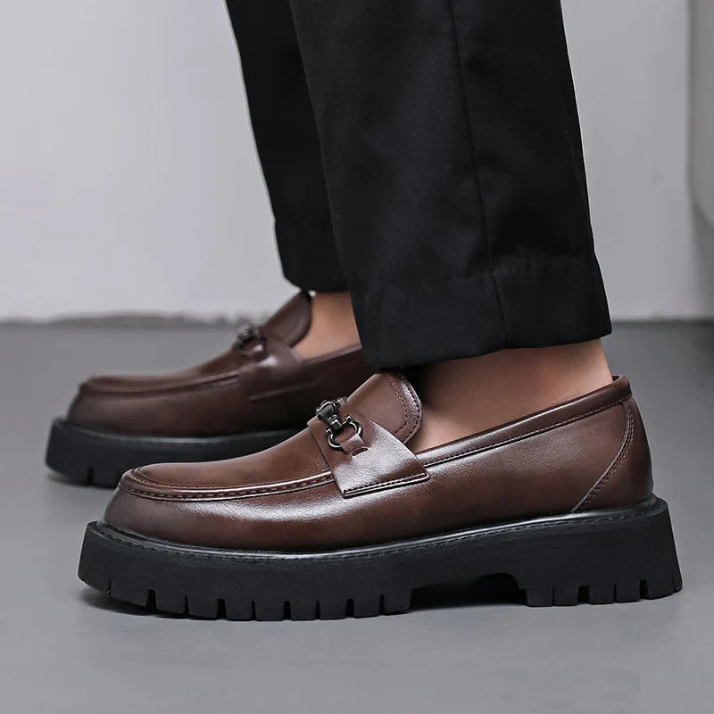 Marco Leather Dress Loafers