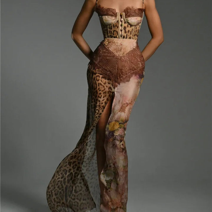 Faye Holler Leopard Dress