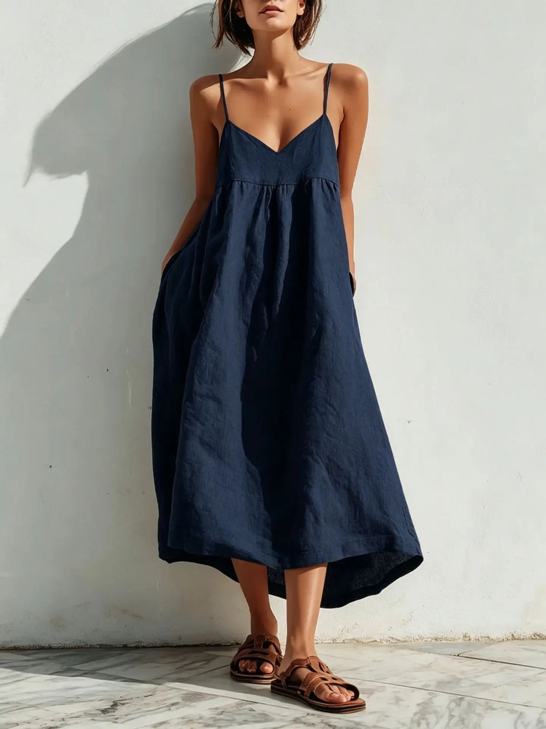Lorenae Pocket Summer Maxi Dress