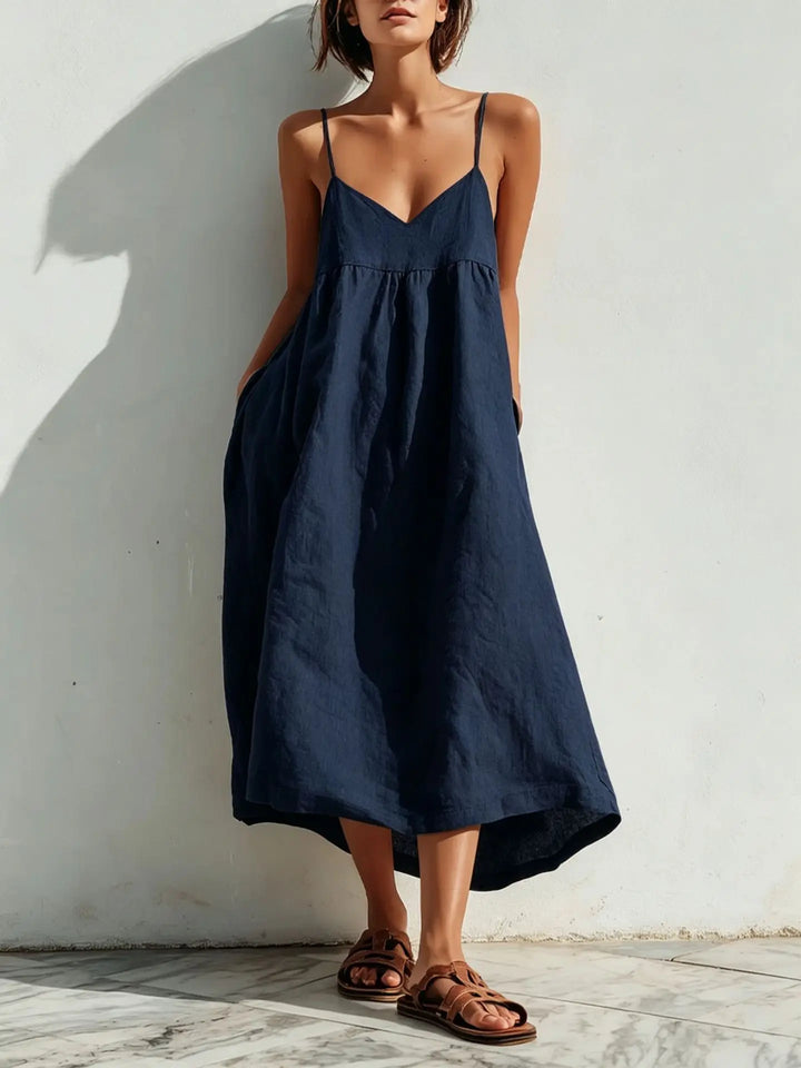 Lorenae Pocket Summer Maxi Dress