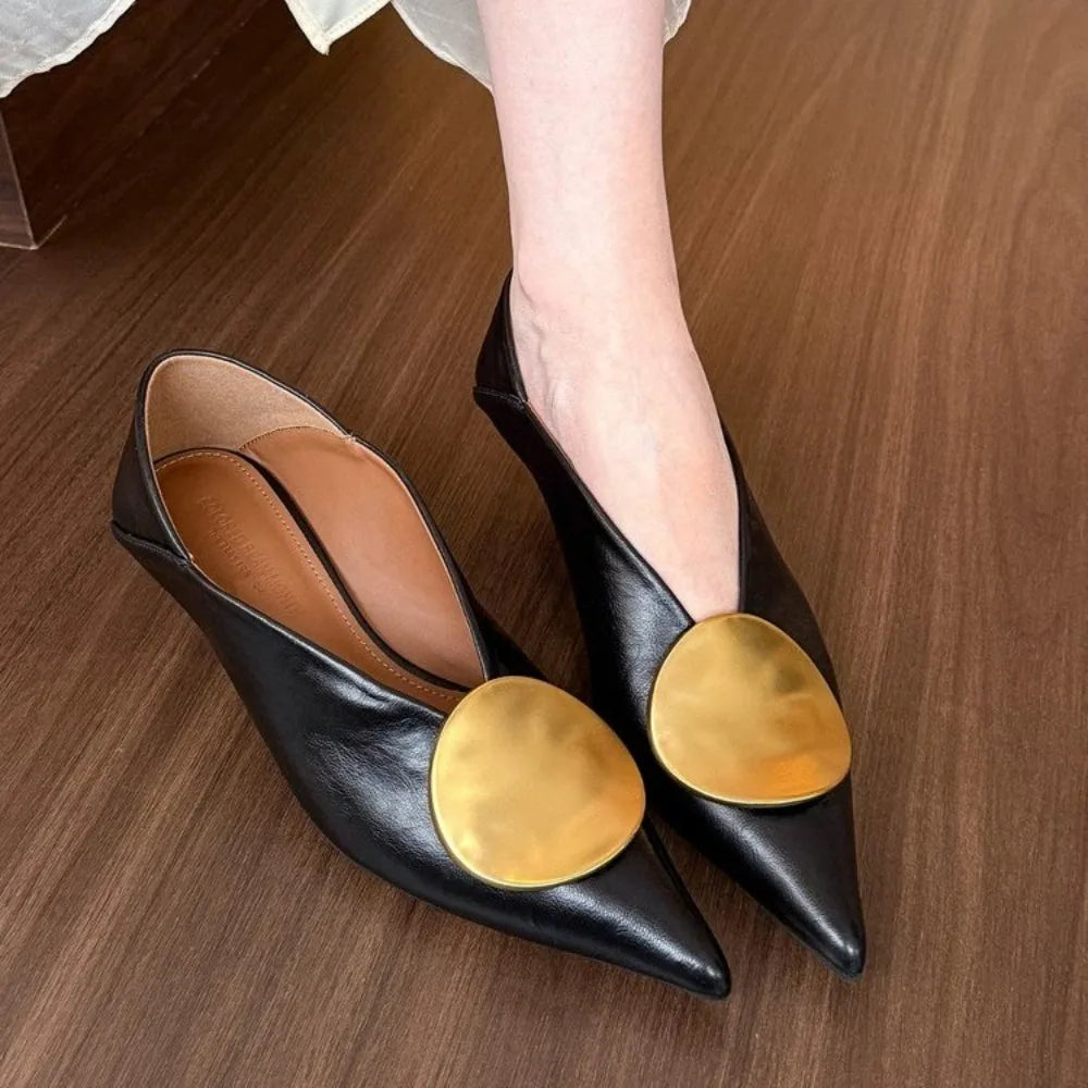 Anouk Comfortable Pointed Toe Low Heels