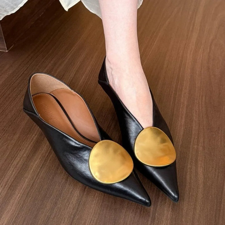 Anouk Comfortable Pointed Toe Low Heels
