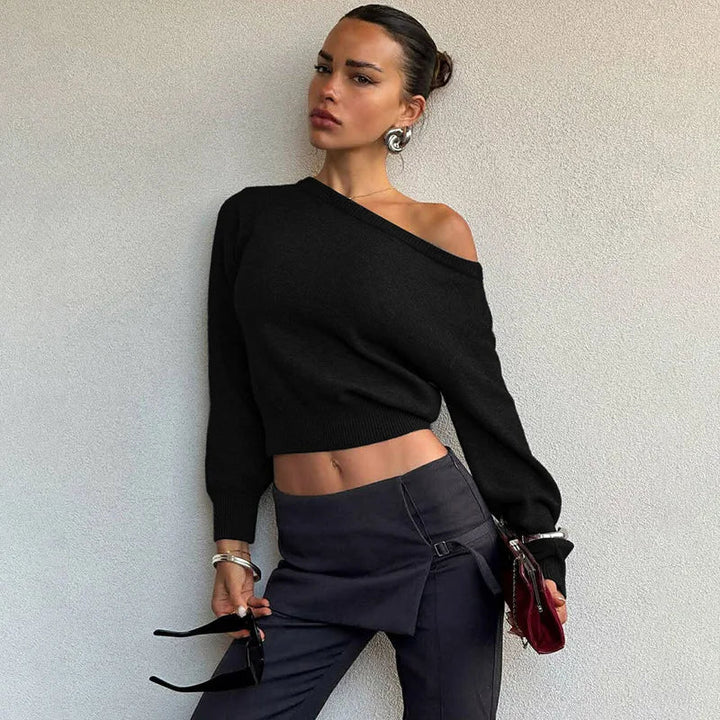 Eva Soft Comfort Off Shoulder Sweater