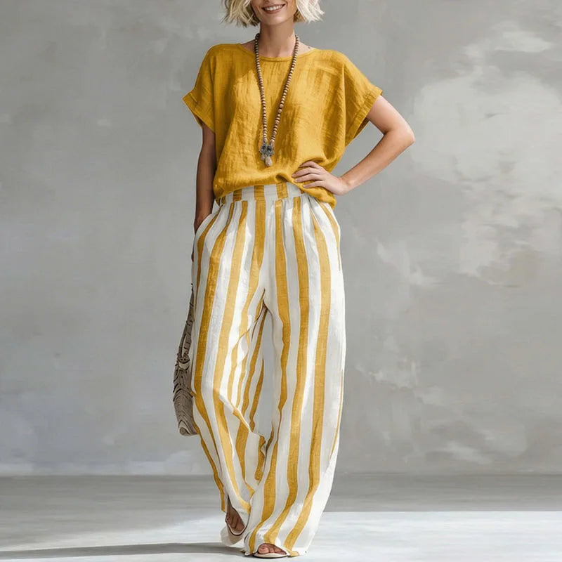 Claudia Linen Summer Set