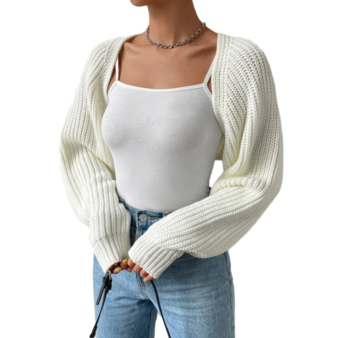 Harlan Ribbed Knit Shrug