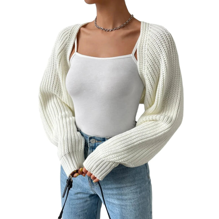 Harlan Ribbed Knit Shrug