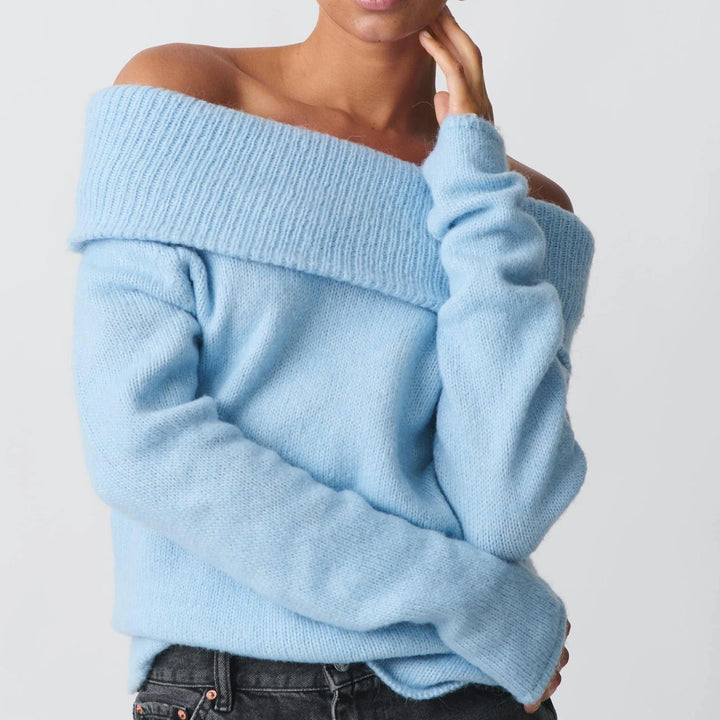 Helena Soft Off Shoulder Sweater