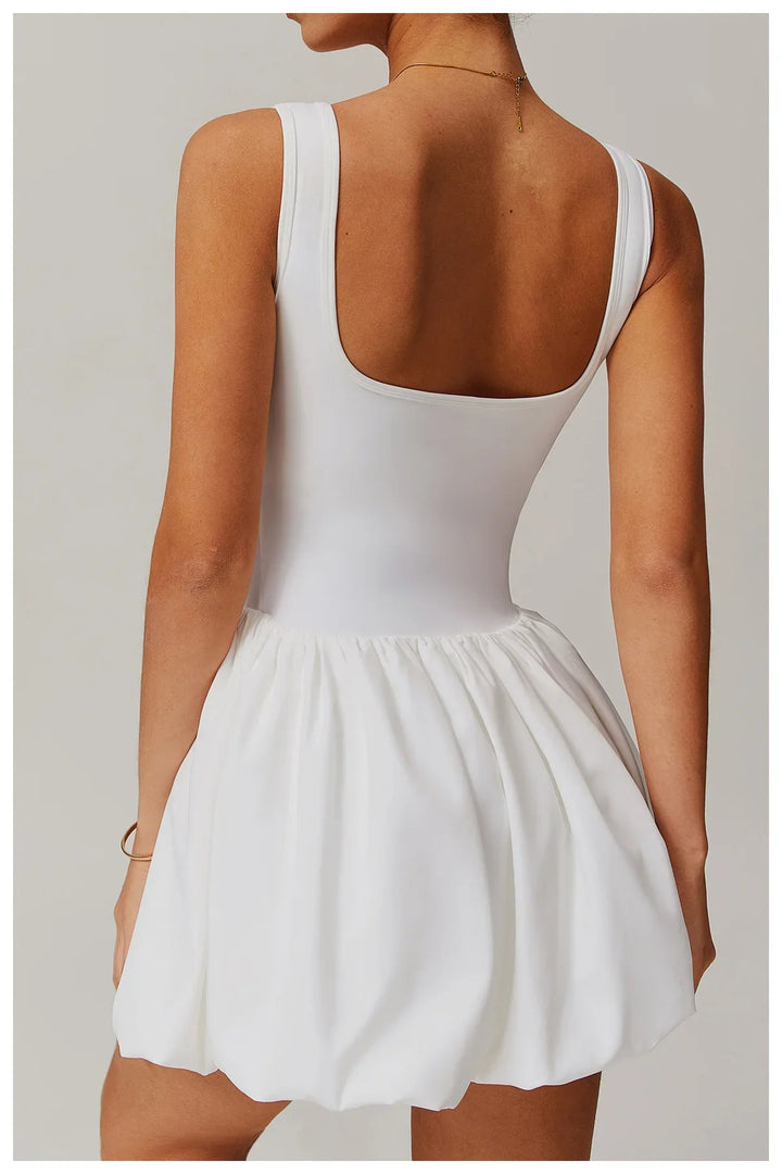 Clarisse Flattering Bubble Tennis Dress