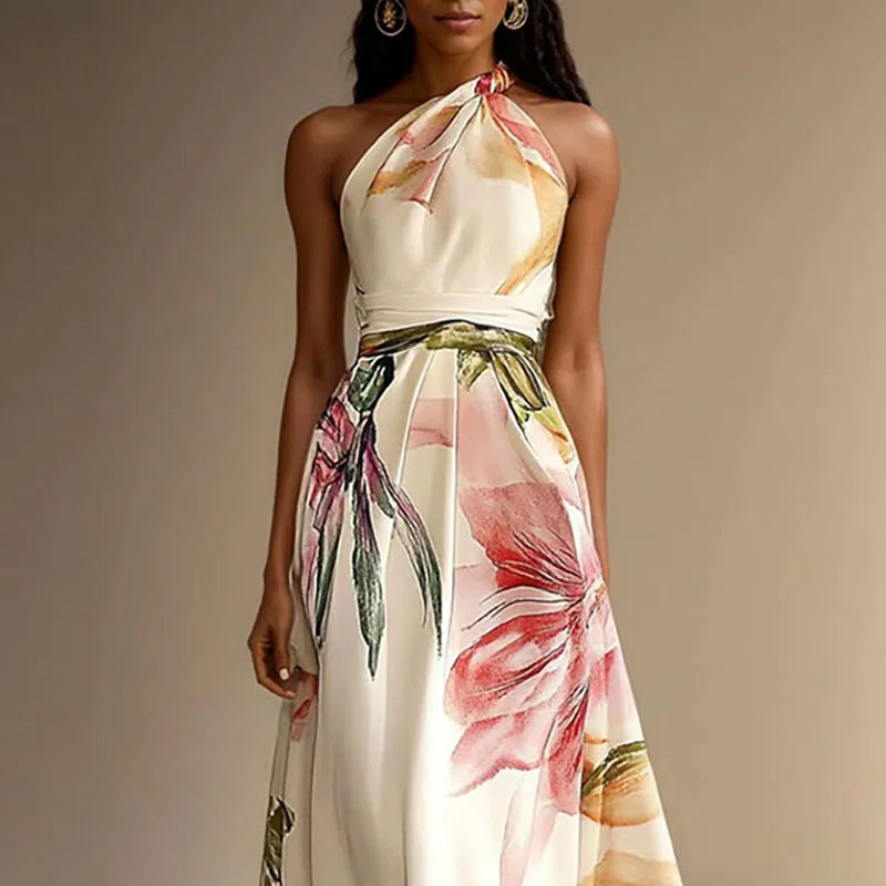 Suzane Floral Wedding Guest Maxi Dress