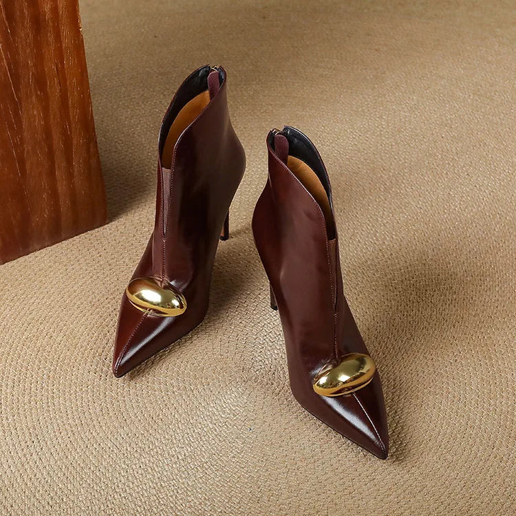 Marlon Pointed Toe Ankle Boot