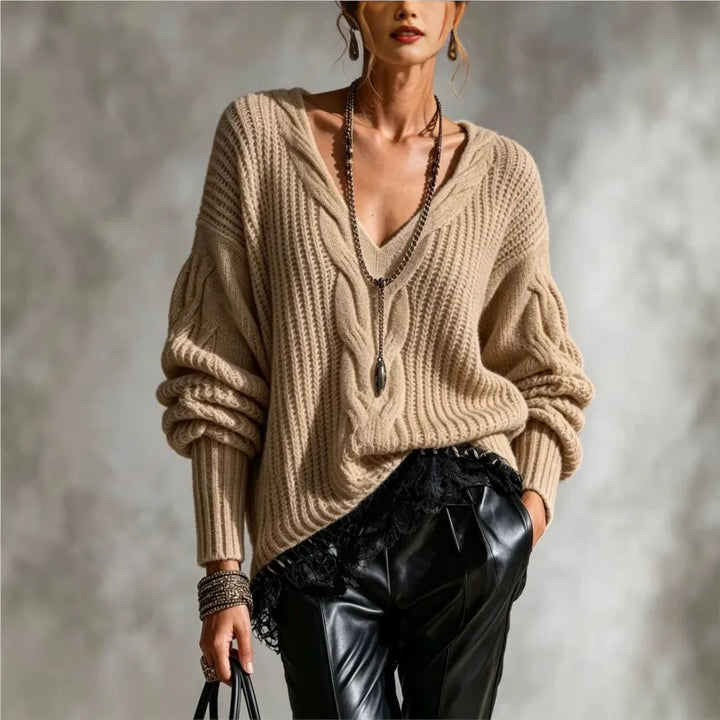 Freya Cable Knit Sweater