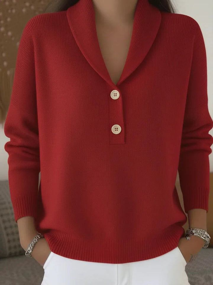 Maren Shawl Collar Sweater