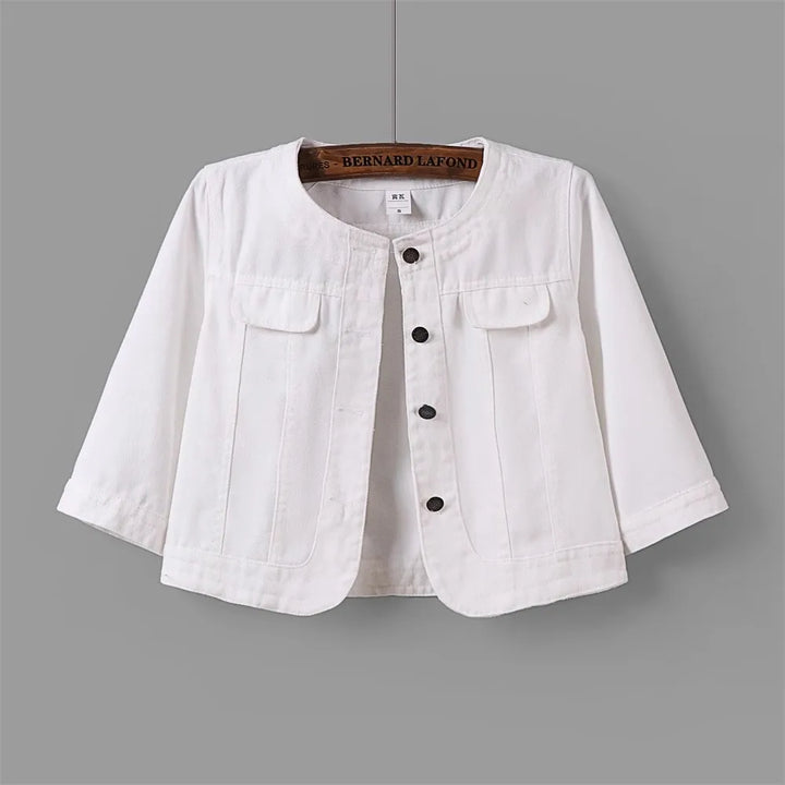 Noami Cropped Denim Jacket