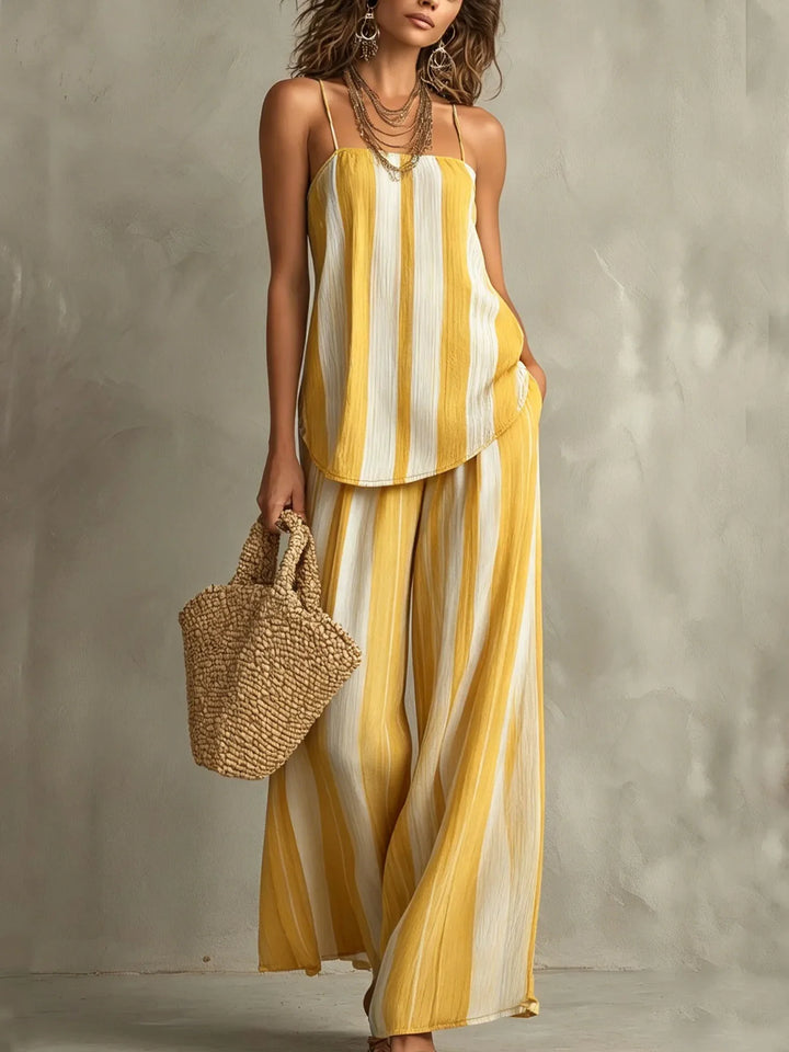 Marina Striped Matching Set