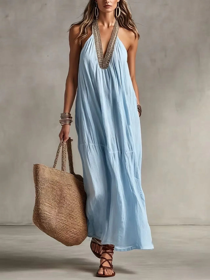 Bethany Boho Loose Maxi Dress