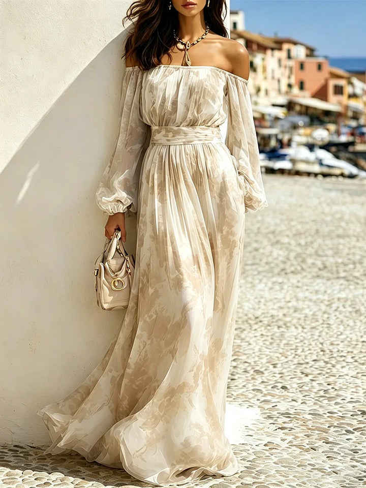 Faustina Off Shoulder Maxi Dress