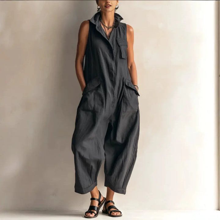 Thea Relaxed Pocket Jumpsuit