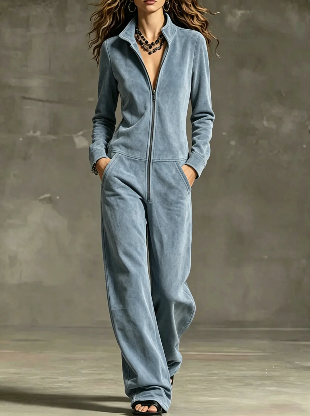 Harlan Front Zip Jumpsuit